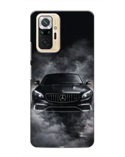Чехол для Xiaomi Redmi Note 10 Pro с картинкой «Mercedes в дыму»