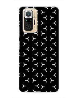 Чохол для Xiaomi Redmi Note 10 Pro з картинкою «Mercedes паттерн зірок» Чохол для Xiaomi Redmi Note 10 Pro з картинкою «Mercedes паттерн зірок»