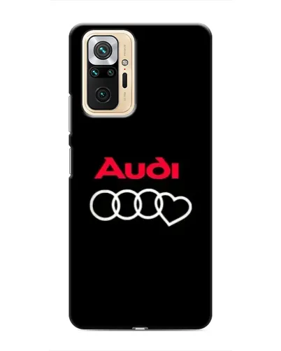 Чохол для Xiaomi Redmi Note 10 Pro з картинкою «Логотип Audi Heart» Чохол для Xiaomi Redmi Note 10 Pro з картинкою «Логотип Audi Heart»