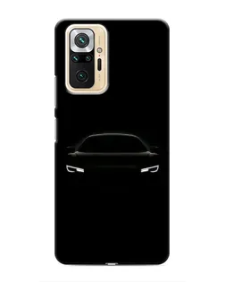 Чохол для Xiaomi Redmi Note 10 Pro з картинкою «Погляд Audi у темряві»