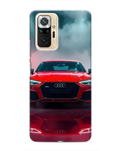 Чохол для Xiaomi Redmi Note 10 Pro з картинкою «Audi RS — червоний стиль» Чохол для Xiaomi Redmi Note 10 Pro з картинкою «Audi RS — червоний стиль»