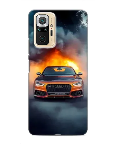 Чохол для Xiaomi Redmi Note 10 Pro з картинкою «Audi у вогняному диму» Чохол для Xiaomi Redmi Note 10 Pro з картинкою «Audi у вогняному диму»