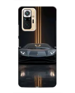 Чохол для Xiaomi Redmi Note 10 Pro з картинкою «Lamborghini золоті лінії» Чохол для Xiaomi Redmi Note 10 Pro з картинкою «Lamborghini золоті лінії»