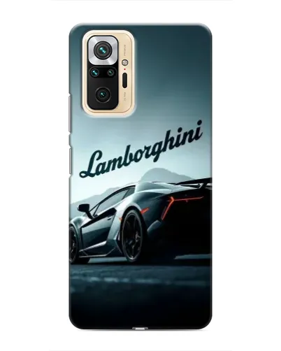 Чохол для Xiaomi Redmi Note 10 Pro з картинкою «Класичний Lamborghini надпис» Чохол для Xiaomi Redmi Note 10 Pro з картинкою «Класичний Lamborghini надпис»