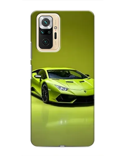 Чохол для Xiaomi Redmi Note 10 Pro з картинкою «Салатовий Lamborghini Huracan» Чохол для Xiaomi Redmi Note 10 Pro з картинкою «Салатовий Lamborghini Huracan»