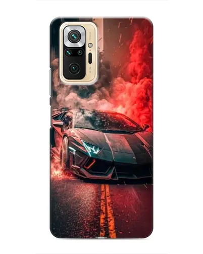 Чохол для Xiaomi Redmi Note 10 Pro з картинкою «Lamborghini червоний дим» Чохол для Xiaomi Redmi Note 10 Pro з картинкою «Lamborghini червоний дим»