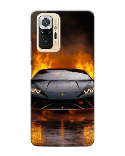 Чохол для Xiaomi Redmi Note 10 Pro з картинкою «Lamborghini у вогні» Чохол для Xiaomi Redmi Note 10 Pro з картинкою «Lamborghini у вогні»
