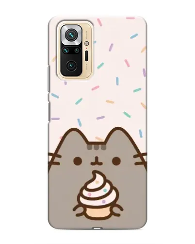 Чехол для Xiaomi Redmi Note 10 Pro с картинкой «Пушин с кексом» Чехол для Xiaomi Redmi Note 10 Pro с картинкой «Пушин с кексом»