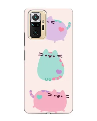 Чехол для Xiaomi Redmi Note 10 Pro с картинкой «Pusheen трио» Чехол для Xiaomi Redmi Note 10 Pro с картинкой «Pusheen трио»