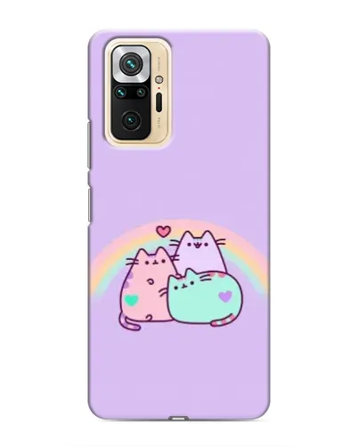 Чехол для Xiaomi Redmi Note 10 Pro с картинкой «Радужные Пушины» Чехол для Xiaomi Redmi Note 10 Pro с картинкой «Радужные Пушины»