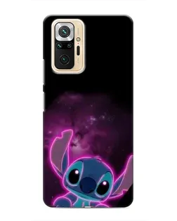 Чехол для Xiaomi Redmi Note 10 Pro с картинкой «Неоновый Stitch»
