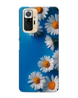 Чехол для Xiaomi Redmi Note 10 Pro с картинкой «Белоснежные маргаритки»