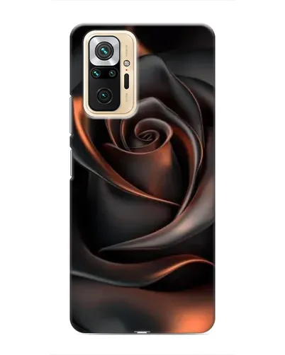 Чехол для Xiaomi Redmi Note 10 Pro с картинкой «Шелковая черная роза» Чехол для Xiaomi Redmi Note 10 Pro с картинкой «Шелковая черная роза»