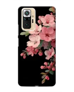 Чехол для Xiaomi Redmi Note 10 Pro с картинкой «Розовая ветка сакуры»
