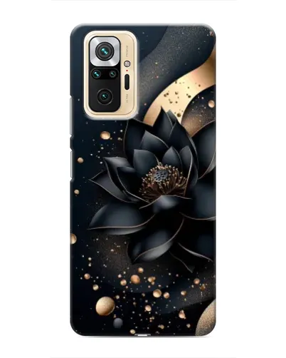 Чехол для Xiaomi Redmi Note 10 Pro с картинкой «Черный лотос» Чехол для Xiaomi Redmi Note 10 Pro с картинкой «Черный лотос»