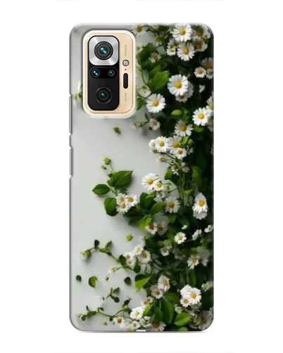 Чехол для Xiaomi Redmi Note 10 Pro с картинкой «Ветка мелких белых цветов» Чехол для Xiaomi Redmi Note 10 Pro с картинкой «Ветка мелких белых цветов»
