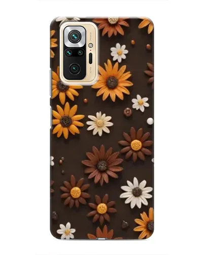 Чехол для Xiaomi Redmi Note 10 Pro с картинкой «Узор из маленьких подсолнухов» Чехол для Xiaomi Redmi Note 10 Pro с картинкой «Узор из маленьких подсолнухов»