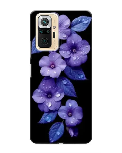Чехол для Xiaomi Redmi Note 10 Pro с картинкой «Фиолетовые цветы с росою» Чехол для Xiaomi Redmi Note 10 Pro с картинкой «Фиолетовые цветы с росою»