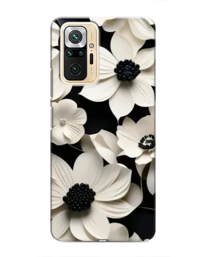 Чехол для Xiaomi Redmi Note 10 Pro с картинкой «Объемные белые цветы» Чехол для Xiaomi Redmi Note 10 Pro с картинкой «Объемные белые цветы»