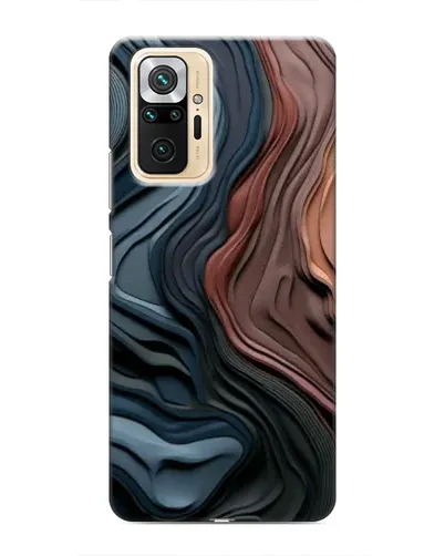 Чехол для Xiaomi Redmi Note 10 Pro с картинкой «Цветные волны каньона»