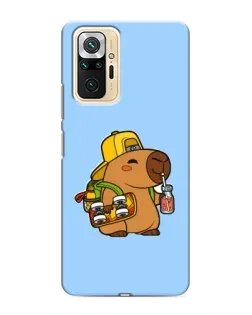 Чехол для Xiaomi Redmi Note 10 Pro с картинкой «Капибара на скейте» Чехол для Xiaomi Redmi Note 10 Pro с картинкой «Капибара на скейте»