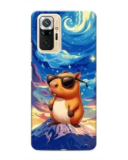 Чехол для Xiaomi Redmi Note 10 Pro с картинкой «Капибара Ван Гога» Чехол для Xiaomi Redmi Note 10 Pro с картинкой «Капибара Ван Гога»