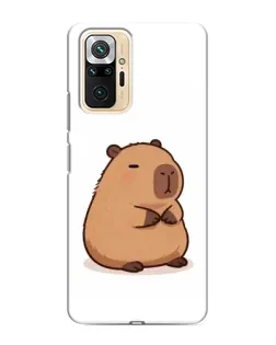 Чехол для Xiaomi Redmi Note 10 Pro с картинкой «Толстенькая капибара» Чехол для Xiaomi Redmi Note 10 Pro с картинкой «Толстенькая капибара»