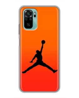 Чехол для Xiaomi Redmi Note 10 с картинкой «Jordan Sunset»