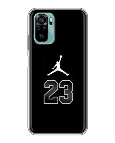 Чехол для Xiaomi Redmi Note 10 с картинкой «Jordan Flight 23» Чехол для Xiaomi Redmi Note 10 с картинкой «Jordan Flight 23»