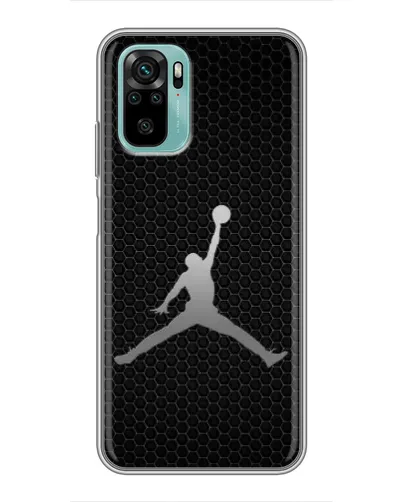 Чехол для Xiaomi Redmi Note 10 с картинкой «Jordan Dark Carbon» Чехол для Xiaomi Redmi Note 10 с картинкой «Jordan Dark Carbon»