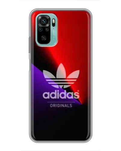 Чехол для Xiaomi Redmi Note 10 с картинкой «Adidas Red Neon» Чехол для Xiaomi Redmi Note 10 с картинкой «Adidas Red Neon»