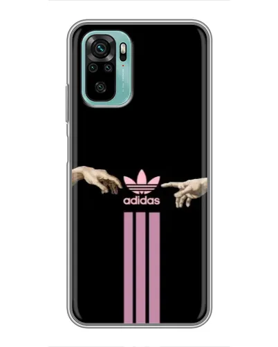 Чехол для Xiaomi Redmi Note 10 с картинкой «Adidas Hands» Чехол для Xiaomi Redmi Note 10 с картинкой «Adidas Hands»