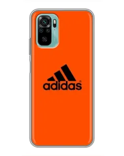 Чехол для Xiaomi Redmi Note 10 с картинкой «Adidas Ukraine»