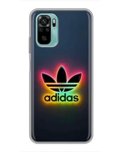 Чехол для Xiaomi Redmi Note 10 с картинкой «Неоновый Adidas» Чехол для Xiaomi Redmi Note 10 с картинкой «Неоновый Adidas»