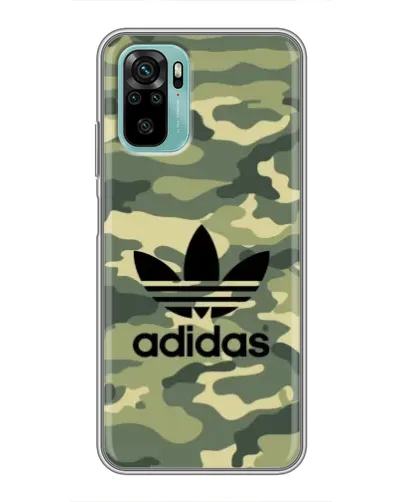 Чехол для Xiaomi Redmi Note 10 с картинкой «Милитари стиль Adidas» Чехол для Xiaomi Redmi Note 10 с картинкой «Милитари стиль Adidas»