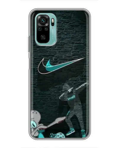 Чехол для Xiaomi Redmi Note 10 с картинкой «Спортивный арт Nike» Чехол для Xiaomi Redmi Note 10 с картинкой «Спортивный арт Nike»
