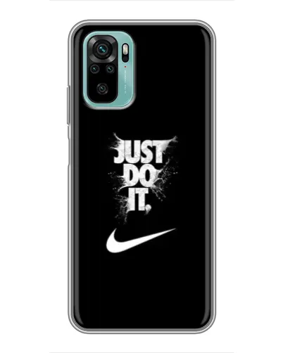 Чехол для Xiaomi Redmi Note 10 с картинкой «Текстовый принт Nike» Чехол для Xiaomi Redmi Note 10 с картинкой «Текстовый принт Nike»