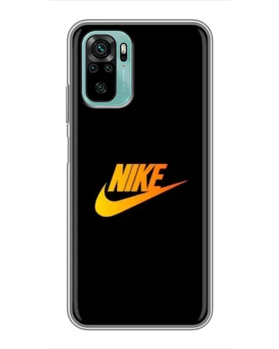 Чехол для Xiaomi Redmi Note 10 с картинкой «Золотой логотип Nike» Чехол для Xiaomi Redmi Note 10 с картинкой «Золотой логотип Nike»