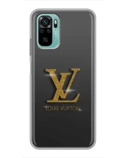 Чехол для Xiaomi Redmi Note 10 с картинкой «Градиент Louis Vuitton»