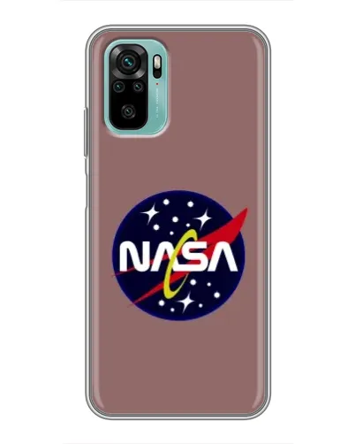 Чехол для Xiaomi Redmi Note 10 с картинкой «NASA — ретро космос» Чехол для Xiaomi Redmi Note 10 с картинкой «NASA — ретро космос»