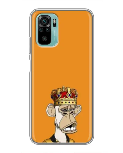 Чехол для Xiaomi Redmi Note 10 с картинкой «Золотая обезьяна Bored Ape» Чехол для Xiaomi Redmi Note 10 с картинкой «Золотая обезьяна Bored Ape»