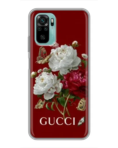 Чехол для Xiaomi Redmi Note 10 с картинкой «Gucci —  сад»