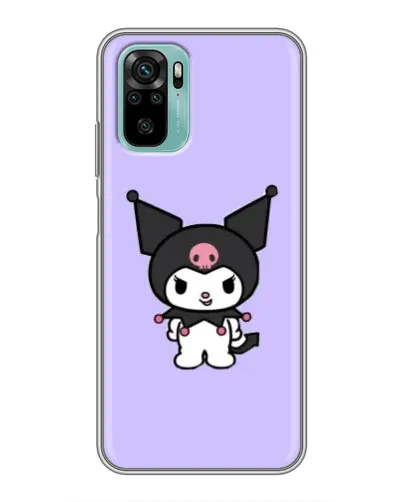 Чохол для Xiaomi Redmi Note 10 з картинкою «Kuromi — ніжний фіолетовий»