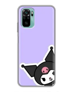 Чохол для Xiaomi Redmi Note 10 з картинкою «Кумедна Kuromi» Чохол для Xiaomi Redmi Note 10 з картинкою «Кумедна Kuromi»