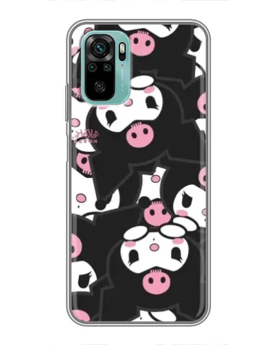Чохол для Xiaomi Redmi Note 10 з картинкою «Патерн голів Куромі»
