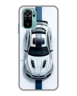 Чохол для Xiaomi Redmi Note 10 з картинкою «Вид зверху — BMW M» Чохол для Xiaomi Redmi Note 10 з картинкою «Вид зверху — BMW M»
