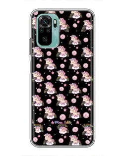 Чехол для Xiaomi Redmi Note 10 с картинкой «Magic Unicorn паттерн»