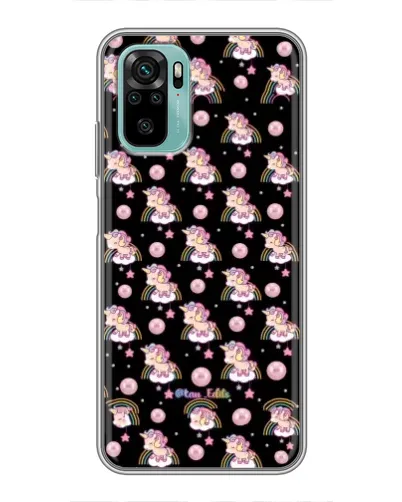 Чехол для Xiaomi Redmi Note 10 с картинкой «Magic Unicorn паттерн»