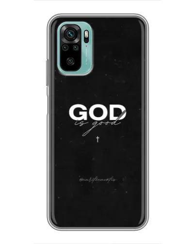 Чехол для Xiaomi Redmi Note 10 с картинкой «GOD — Бог над всем» Чехол для Xiaomi Redmi Note 10 с картинкой «GOD — Бог над всем»