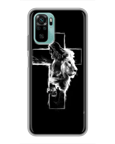 Чехол для Xiaomi Redmi Note 10 с картинкой «Сияющий крест Jesus» Чехол для Xiaomi Redmi Note 10 с картинкой «Сияющий крест Jesus»